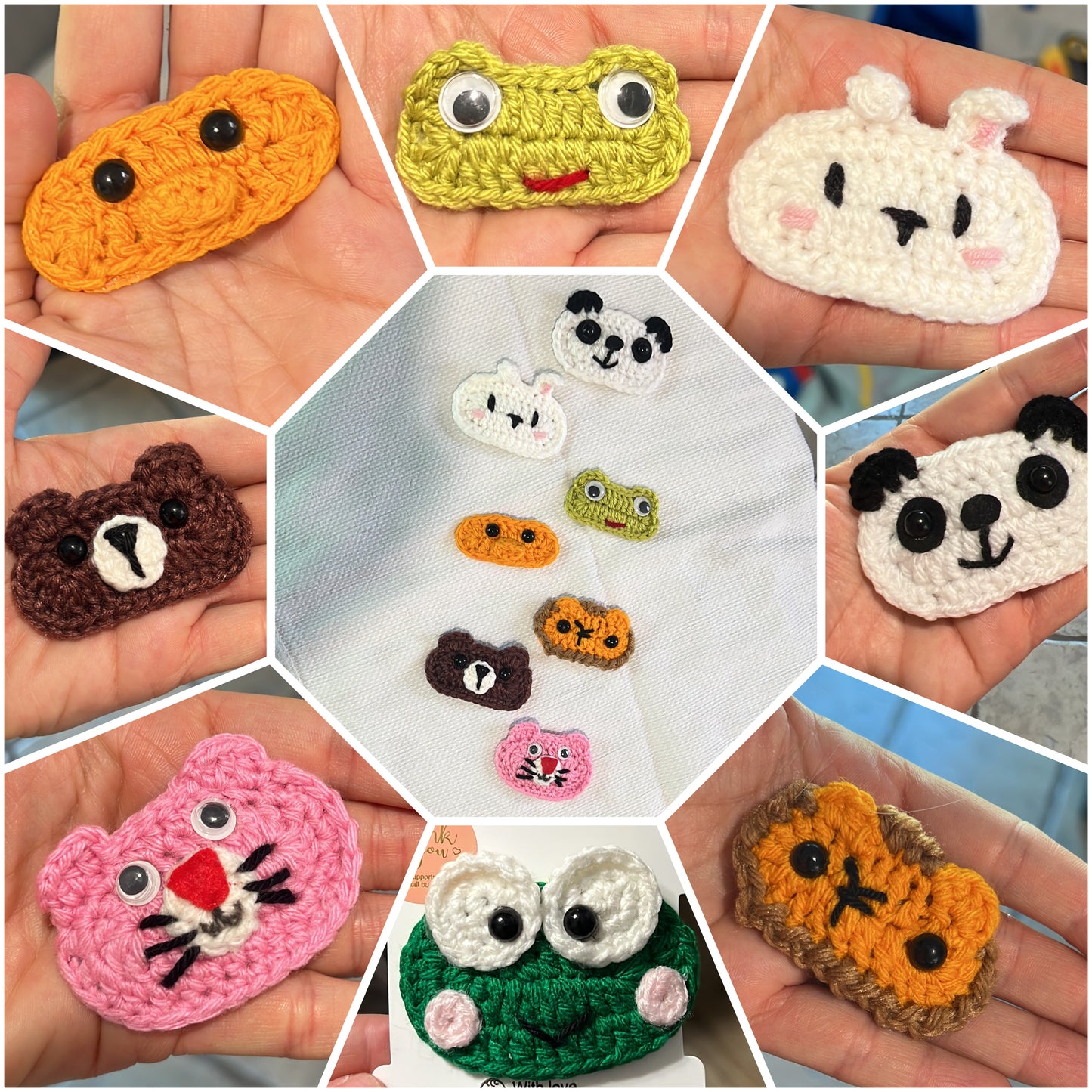 Animal Hair Clips